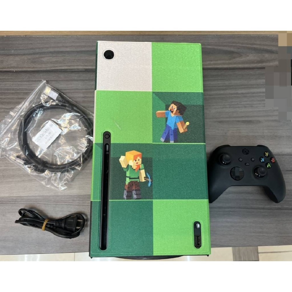 ＜譜蕾兒電玩＞（二手）Xbox Series X 主機 1TB SSD 麥塊機 (加碼贈隨機兩片全新XBO遊戲片)-細節圖2