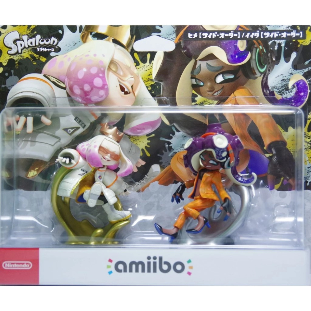 ＜譜蕾兒電玩＞（全新） Amiibo 斯普拉遁 系列 小姬 & 飯田 - side order-細節圖2