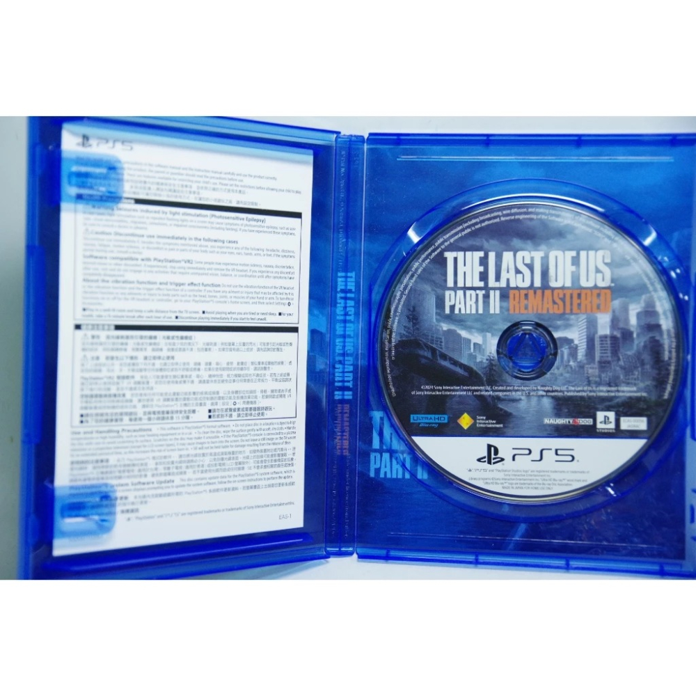＜譜蕾兒電玩＞（二手）PS5 最後生還者 二部曲 重製版 中文版-細節圖3