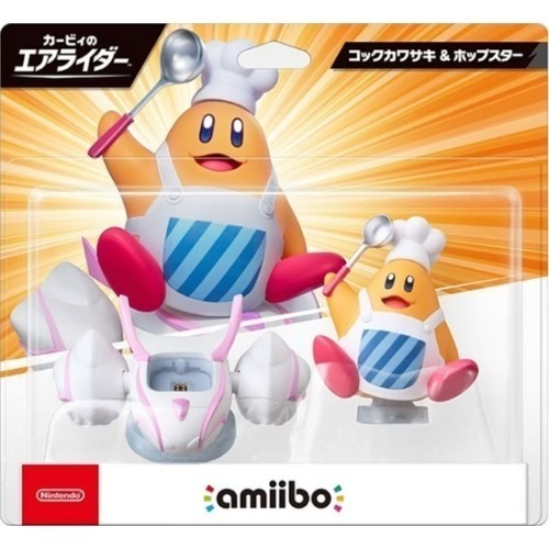 ＜譜蕾兒電玩＞（全新）amiibo 公仔 廚師川崎 卡比的馭天飛行者系列-細節圖3