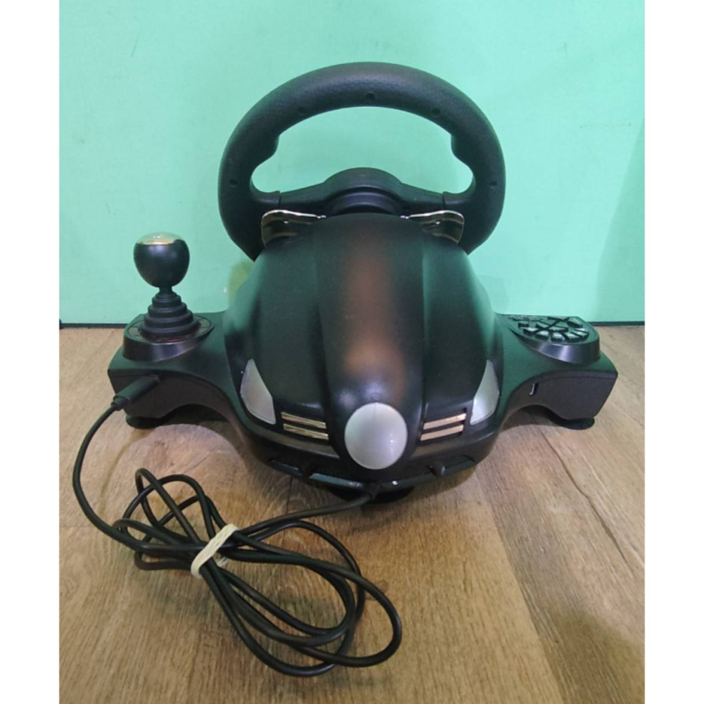 ＜譜蕾兒電玩＞（二手）Force Wheel 原力之翼方向盤(無盒裝)-細節圖2