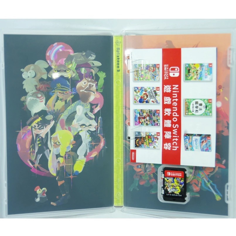 ＜譜蕾兒電玩＞（二手）NS 斯普拉遁 3 中文版 漆彈大作戰 3 Splatoon3-細節圖3
