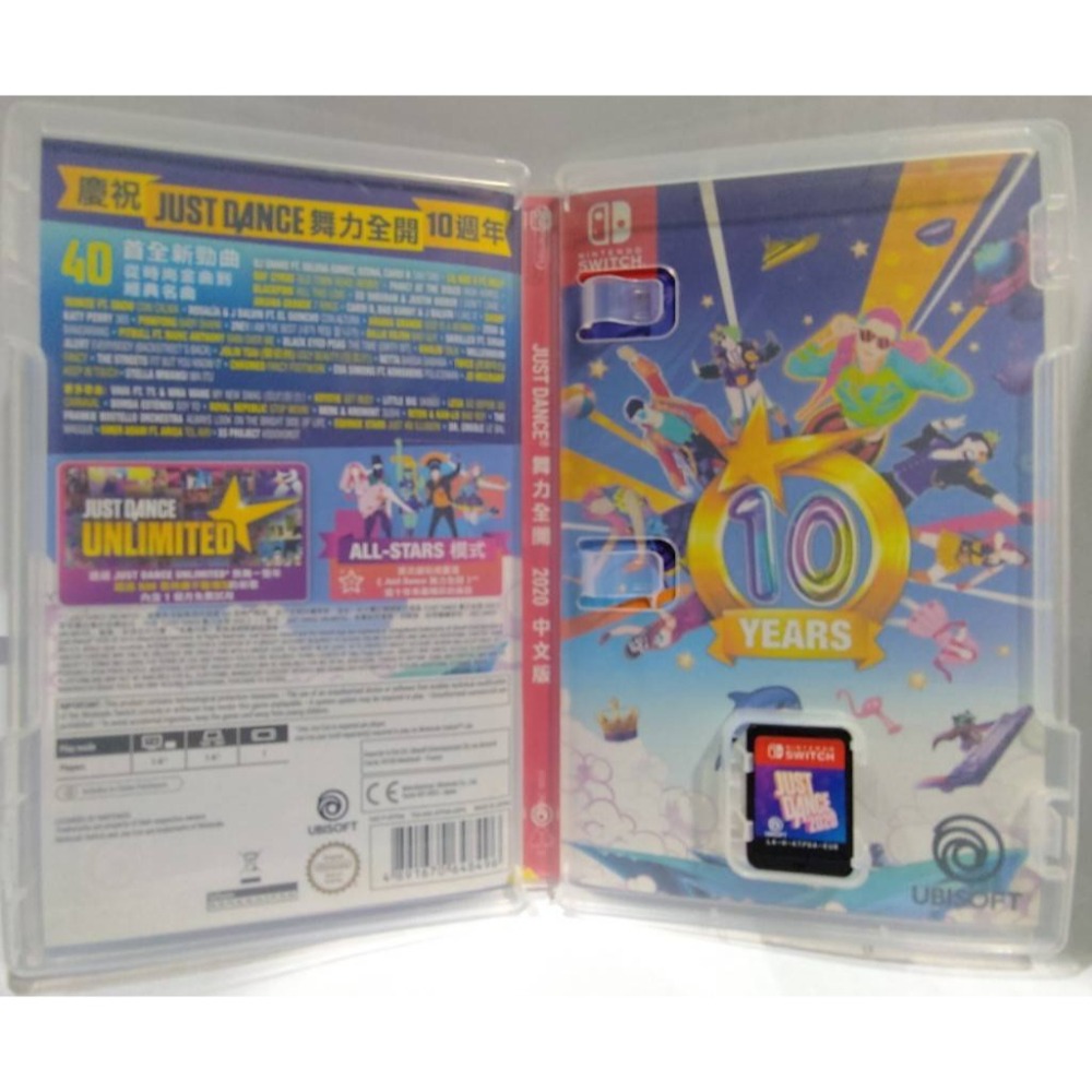 ＜譜蕾兒電玩＞（二手）NS just dance 舞力全開 2020 代理中文版(實體卡)-細節圖3