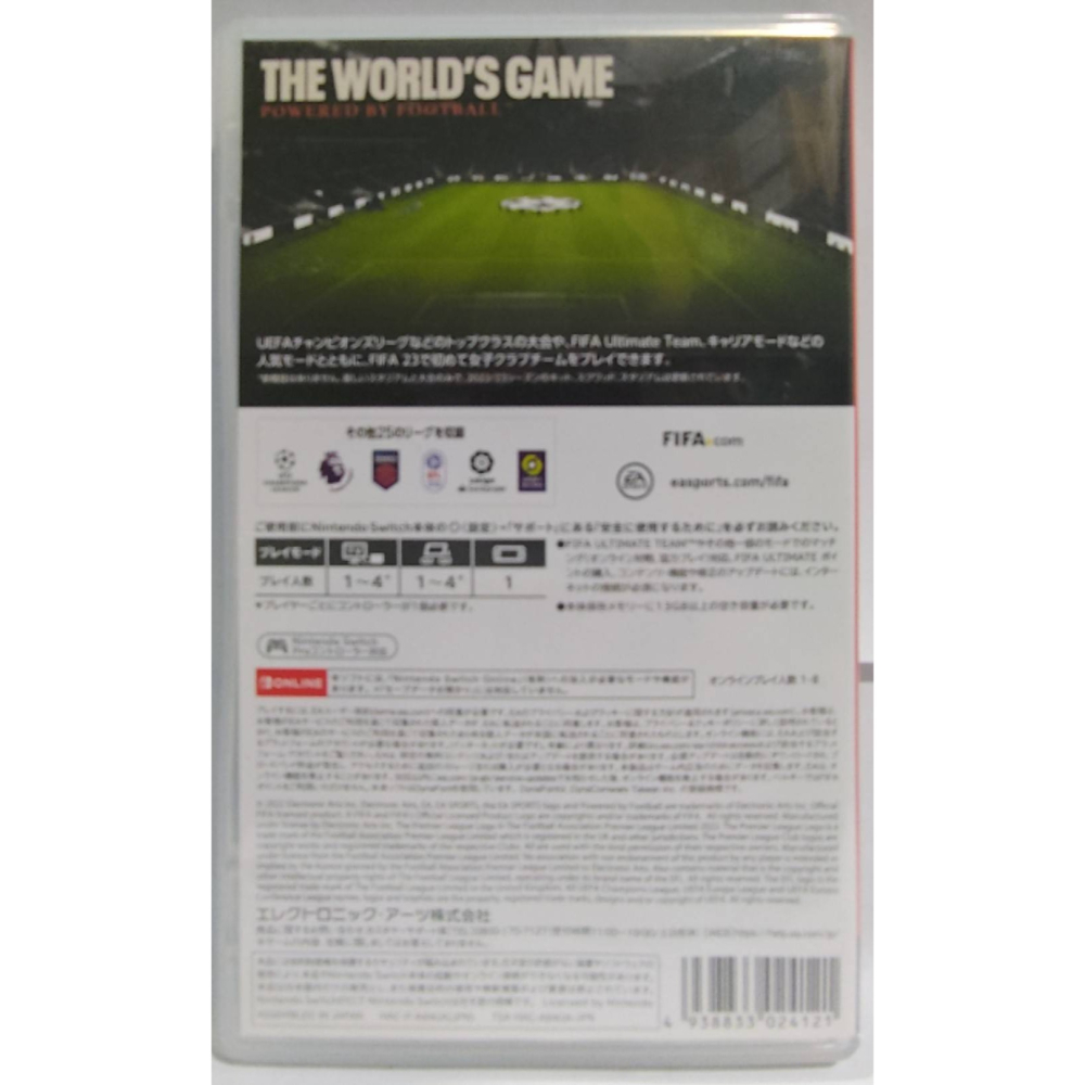 ＜譜蕾兒電玩＞（二手）NS 國際足盟大賽 23 FIFA 23 日版中文版-細節圖2