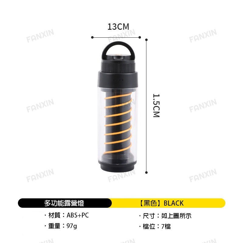 (台灣現貨)愛迪生氣氛塔燈三件組 塔燈 氣氛燈 手電筒 工作燈 LED燈 掛燈 吊燈 露營{梵鑫國際}-細節圖10