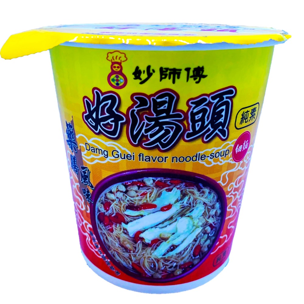 妙師傅｜好湯頭杯麵｜免煮｜露營 下午茶 宵夜 好夥伴｜海鮮口味｜藥膳口味-純素｜菜多多｜濃湯頭-規格圖5