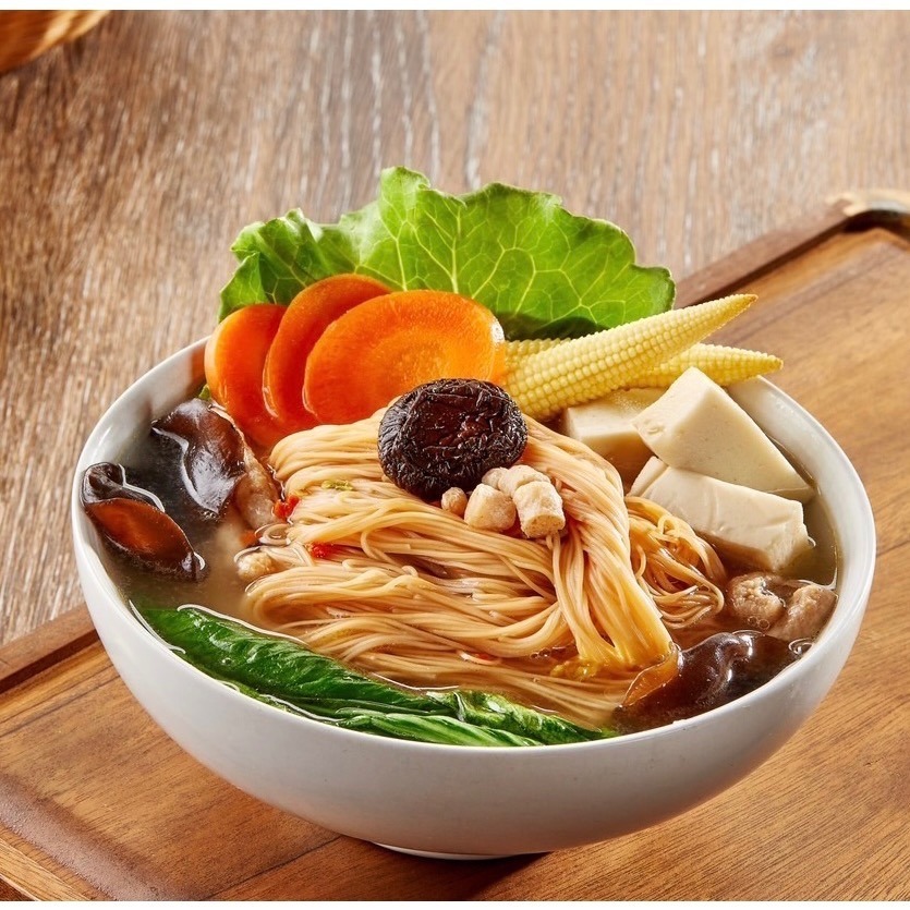妙師傅｜鍋燒雞絲麵｜鍋燒意麵｜香菇冬菜（純素）｜海鮮口味-細節圖3