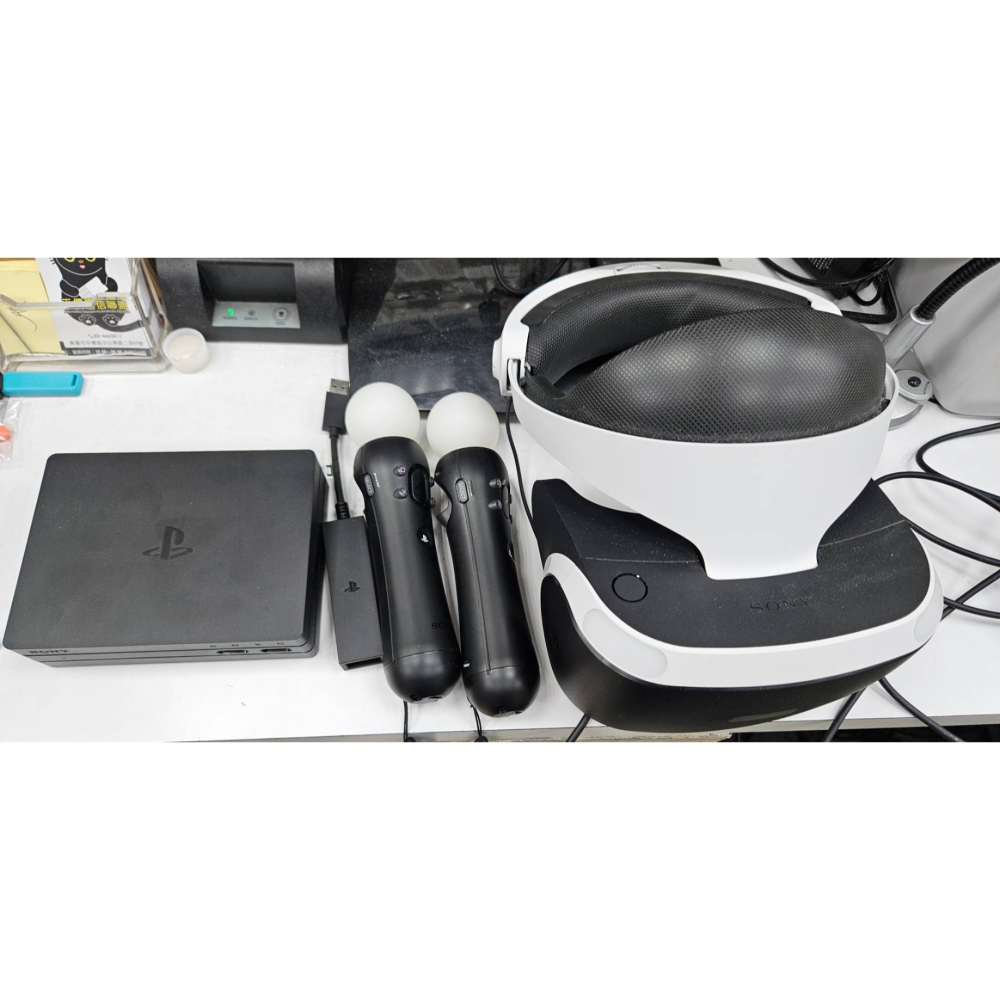 ☆平價電信聯盟☆Playstation PS VR 一代 豪華全配 含 攝影機move2控制器 無盒裝 現貨不用等-細節圖2