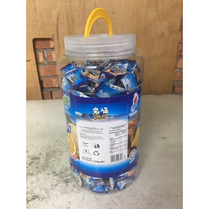 岩鹽糖 big  foot 薄荷岩鹽檸檬糖 好市多代購 Costco 🍋檸檬糖 超好吃BF 巖糖 鹽糖 夏日必備 現貨-細節圖3