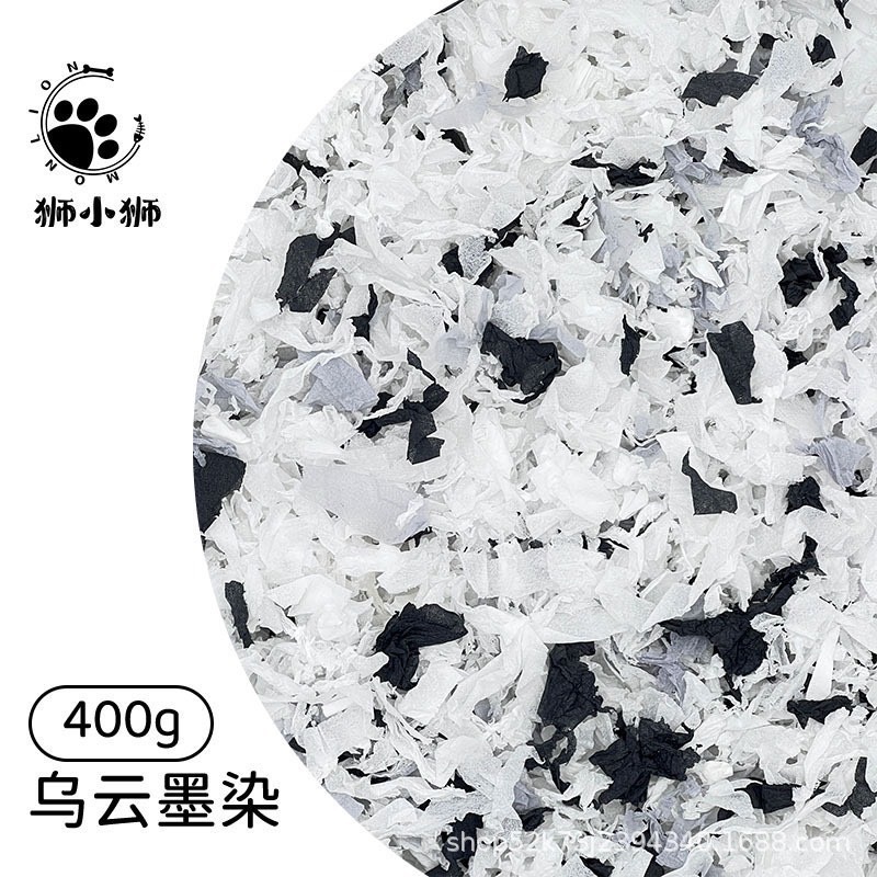🍔現貨供應🍔 獅小獅紙棉 400g 倉鼠墊料-規格圖3