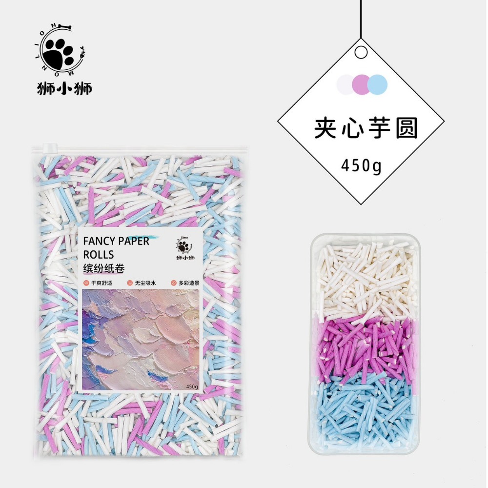 🍔現貨供應🍔 獅小獅紙捲 400g 倉鼠墊料-規格圖1