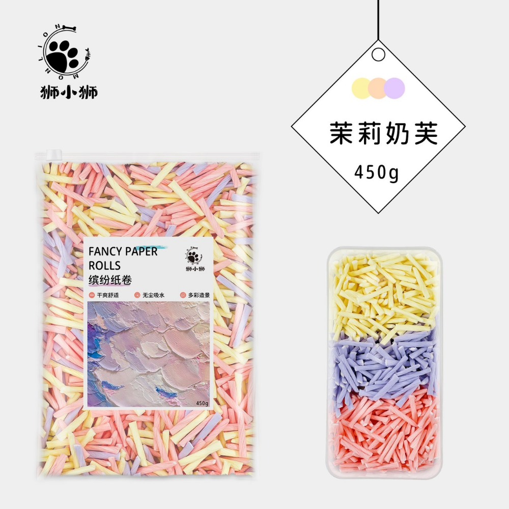 🍔現貨供應🍔 獅小獅紙捲 400g 倉鼠墊料-規格圖1