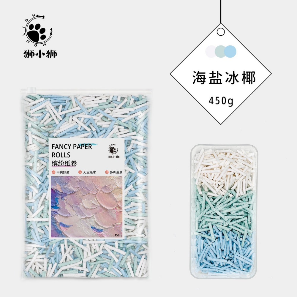 🍔現貨供應🍔 獅小獅紙捲 400g 倉鼠墊料-規格圖1