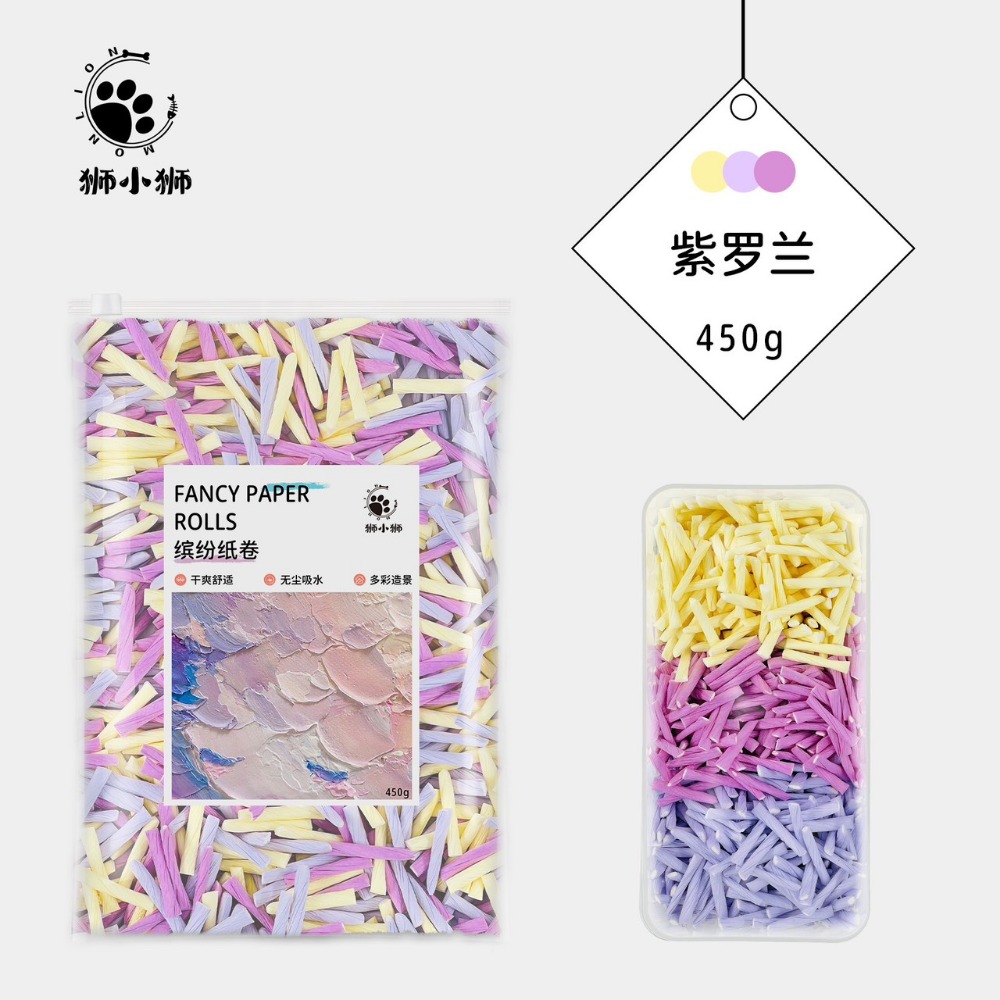 🍔現貨供應🍔 獅小獅紙捲 400g 倉鼠墊料-規格圖1