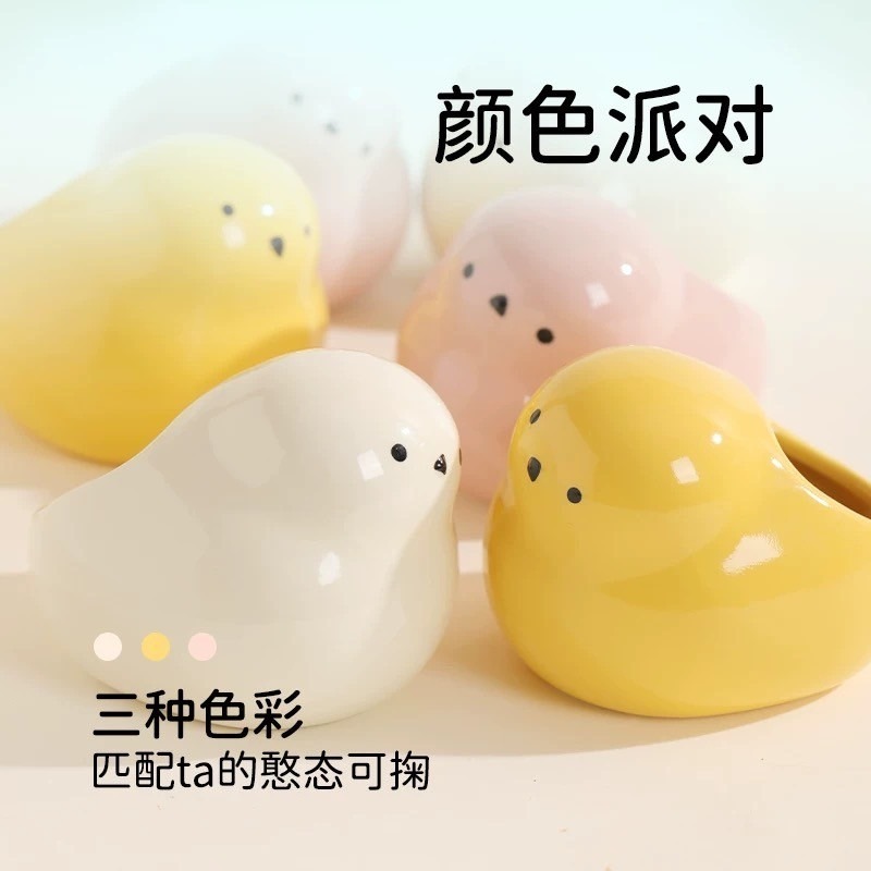 🍔現貨🍔 它適 小肥啾食盆 三色可選 倉鼠食盆 倉鼠用品-細節圖2