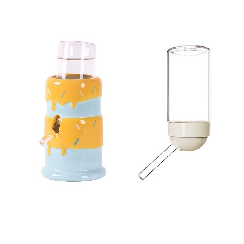 🍔現貨🍔 它適 甜點系列 塔塔蛋糕水樽 流心布丁小碗 倉鼠食盆水樽-規格圖7