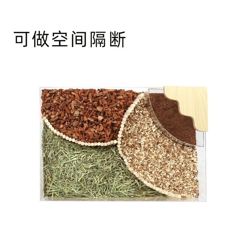 🍔現貨🍔 它適 櫸木木質爬梯/圍欄/拱橋 多功能三合一  倉鼠用品-細節圖4