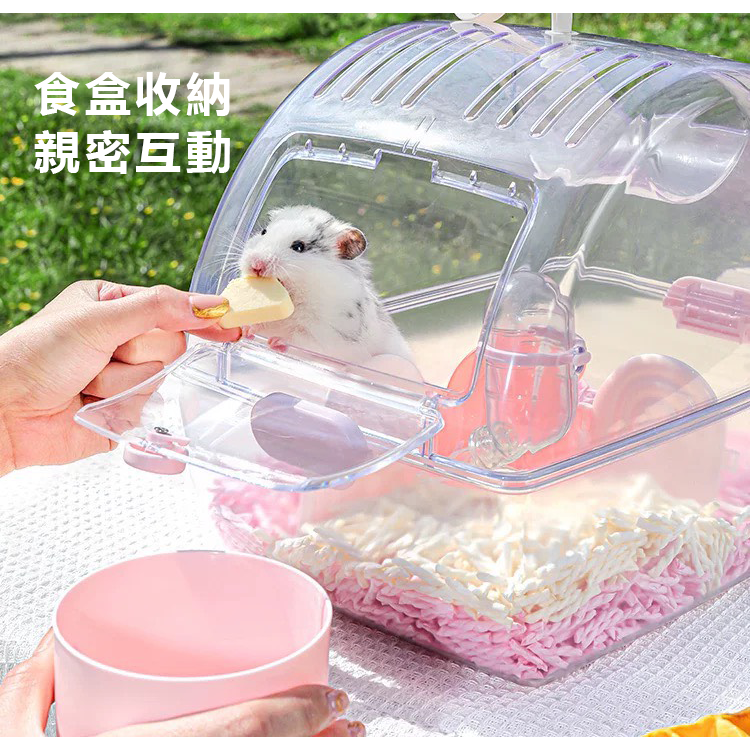 ✨新品現貨上架✨ 卡諾豆豆外出籠 倉鼠用品 倉鼠外出籠-細節圖5