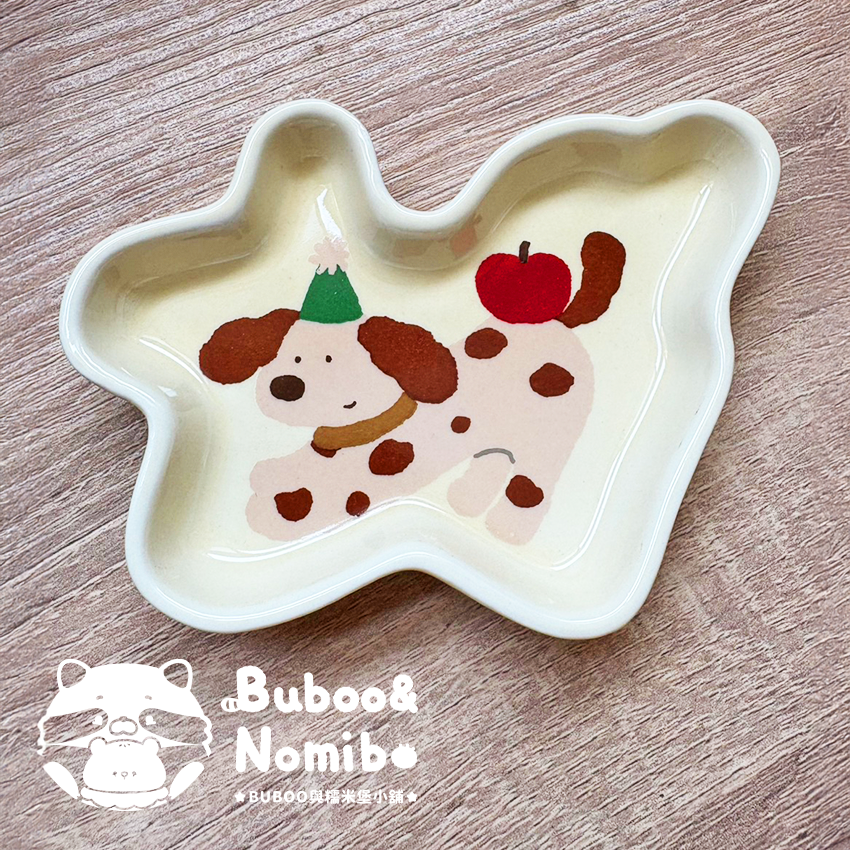 ✨新品現貨上架✨ 調皮小狗小碟子 四款可選 少量現貨 倉鼠輔食碟子-規格圖1