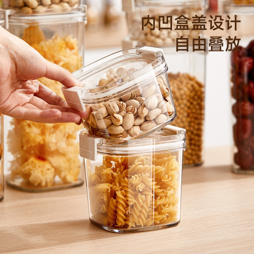 ✨新品現貨上架✨ 透明質感密封罐-細節圖4