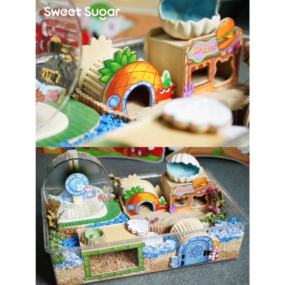 ✨新品現貨上架✨ 蘇維蘇格 海底世界系列家具 倉鼠家具 倉鼠躲避窩-細節圖2