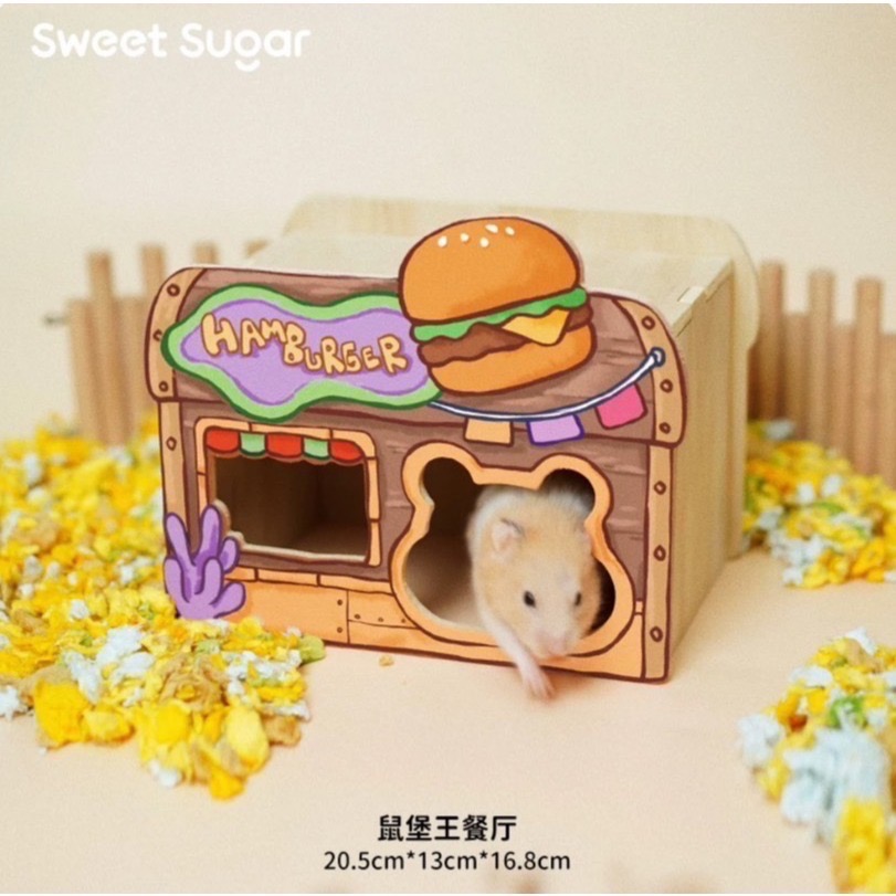 ✨新品現貨上架✨ 蘇維蘇格 海底世界系列家具 倉鼠家具 倉鼠躲避窩-規格圖4