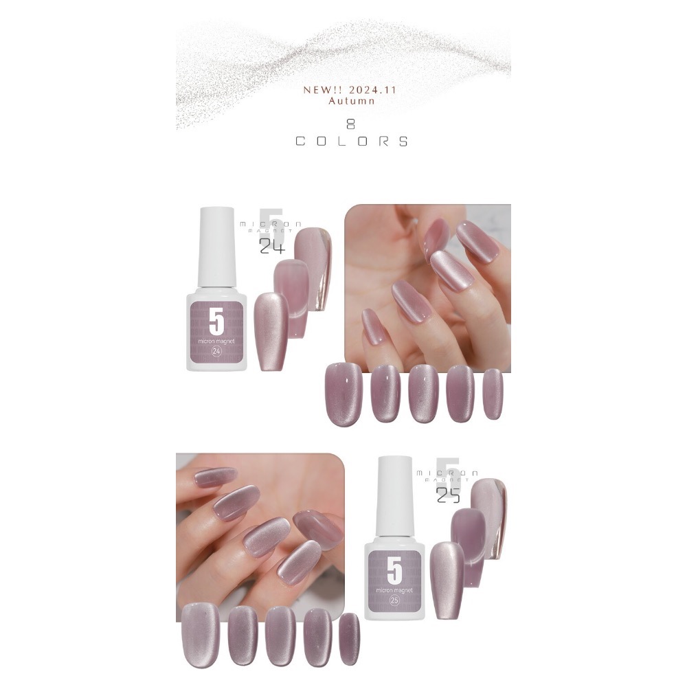 NAIL KOUBOU｜0.005mm超微粒陶瓷貓眼凝膠 5ml-規格圖11