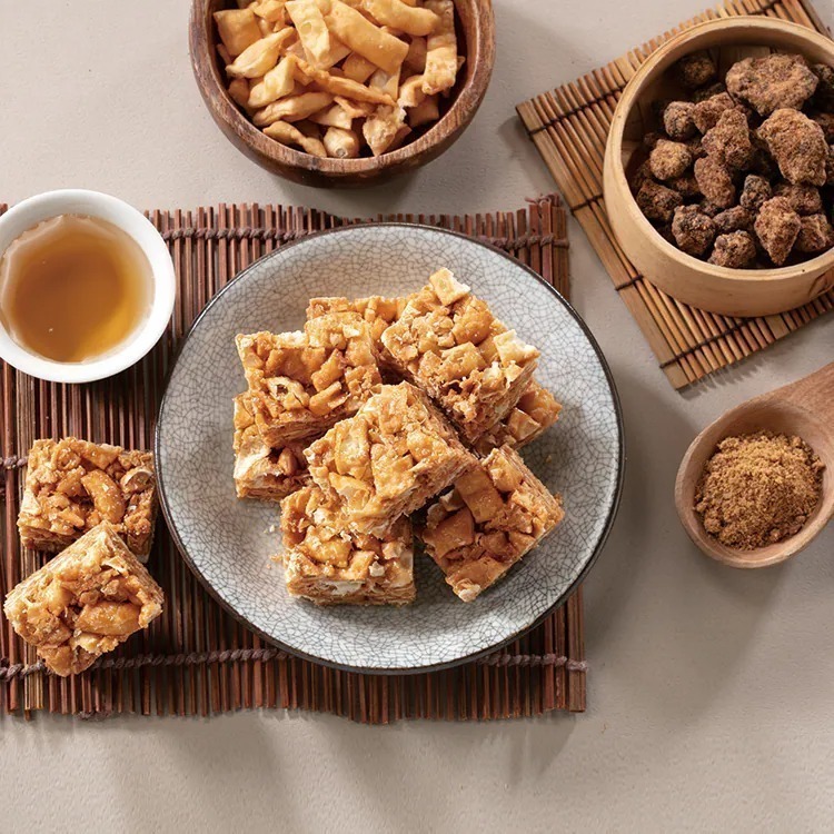 【百年傳奇】古早味黑糖沙其馬(一箱只能裝20包，超過請分2張單下)-細節圖3