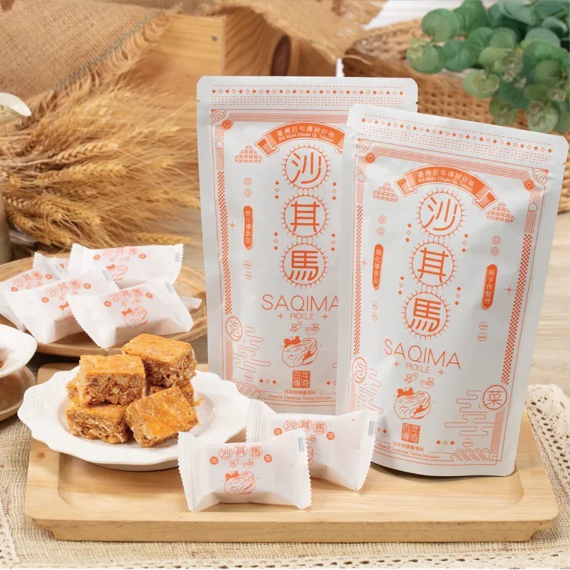 【百年傳奇】泡菜沙其馬-一箱只能裝20包，超過請分2張下單)-細節圖2
