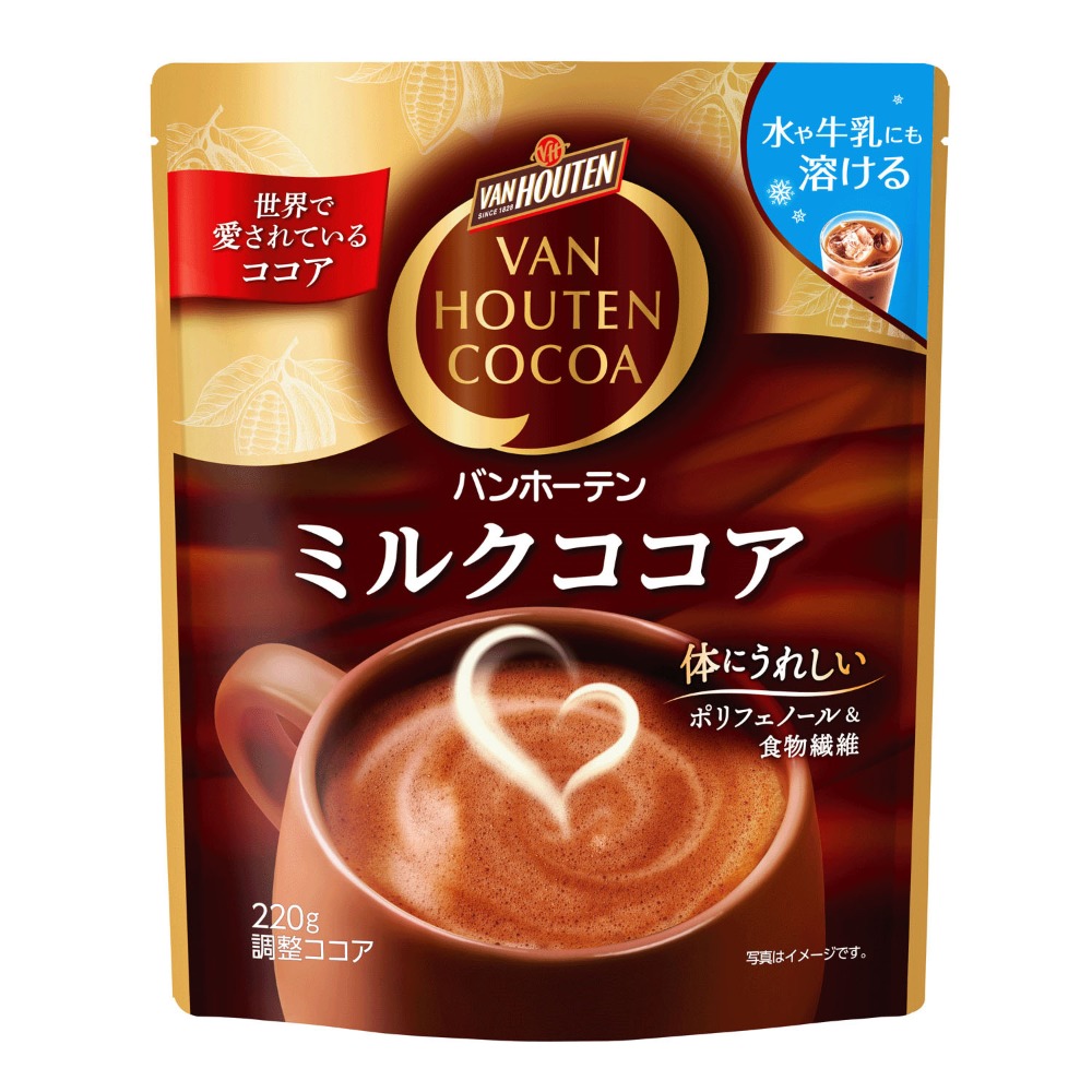 日本片岡物產 Van Houten 可可粉 沖泡飲品-規格圖1