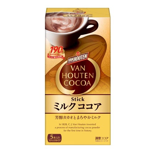 日本片岡物產Van Houten 牛奶可可沖泡飲品-規格圖1