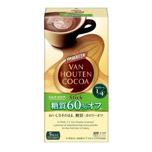 日本片岡物產Van Houten 牛奶可可沖泡飲品-規格圖1