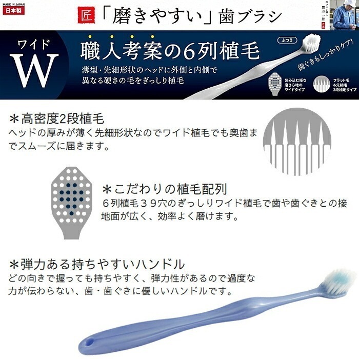 【長期代購】牙刷職人 田邊重吉 自信作牙刷-規格圖1