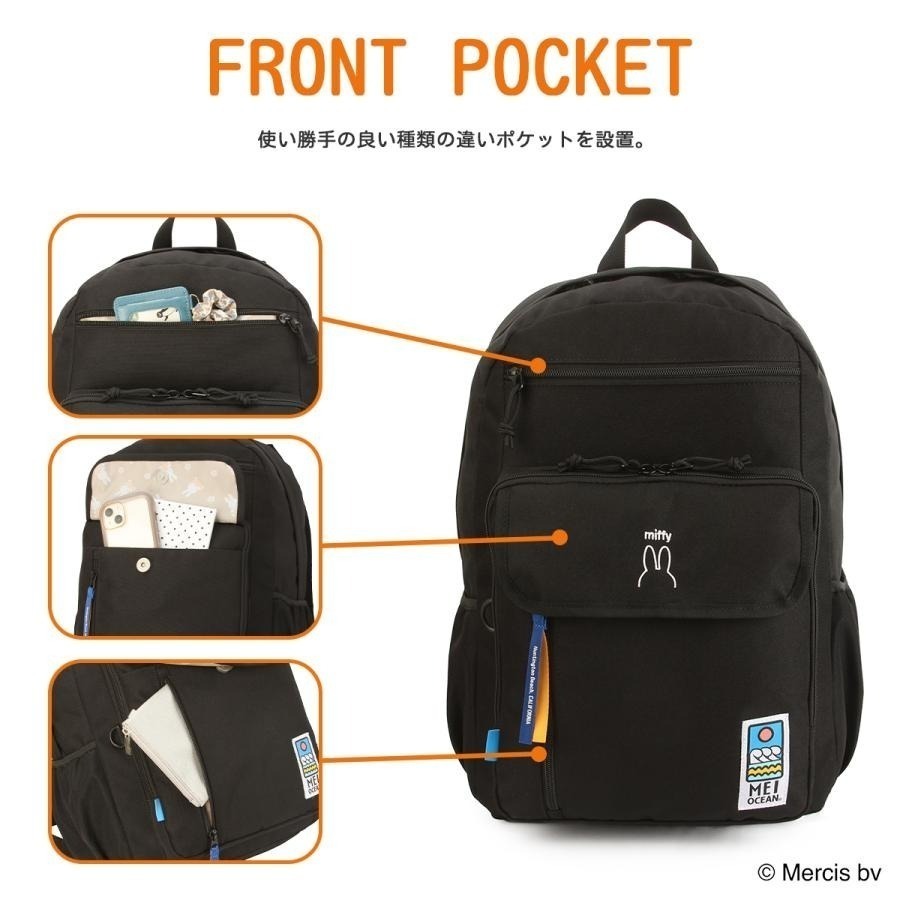 【代購】日本美海MEI OCEAN 戶外機能杜邦高強度尼龍角色聯名合作背包-細節圖6