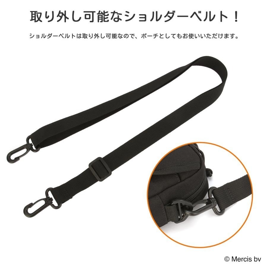 【代購】日本美海MEI OCEAN 戶外機能杜邦高強度尼龍角色聯名合作迷你單肩包-細節圖10