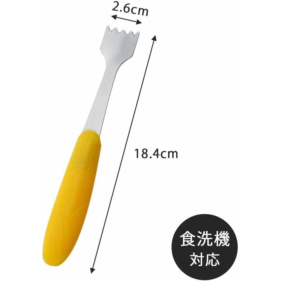 【長期代購】日本製18-8不銹鋼 剝玉米器-細節圖6