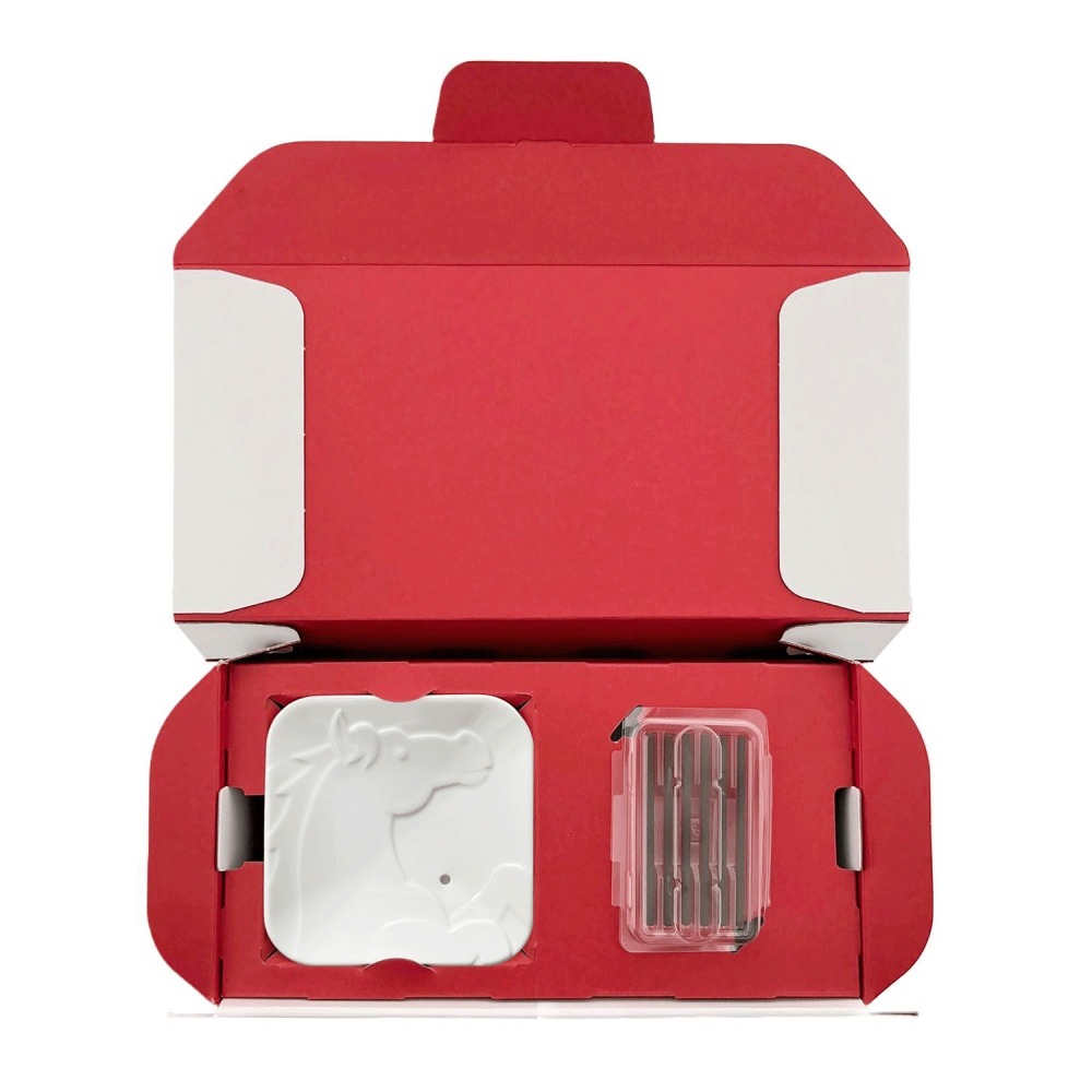 日本代購㋉ 日本香堂2026 馬年 線香 香盤禮盒組 香皿禮盒組 午年 干支 生肖 新年禮盒-細節圖2