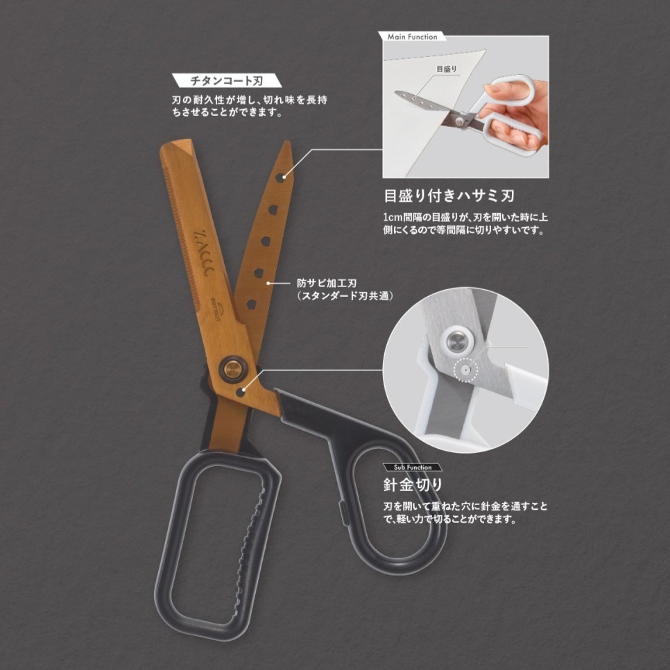 【長期代購】ZACCC多功能剪刀-細節圖3