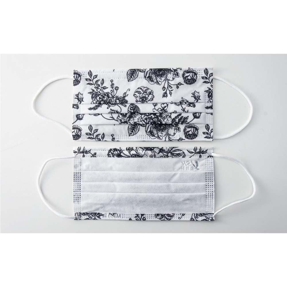 YSH益勝軒-成人醫療級三層平面口罩/雙鋼印/台灣製(17.5X9.5CM)-50入/盒⚝超取限12盒❤️ㄚ比小鼻❤️-規格圖5