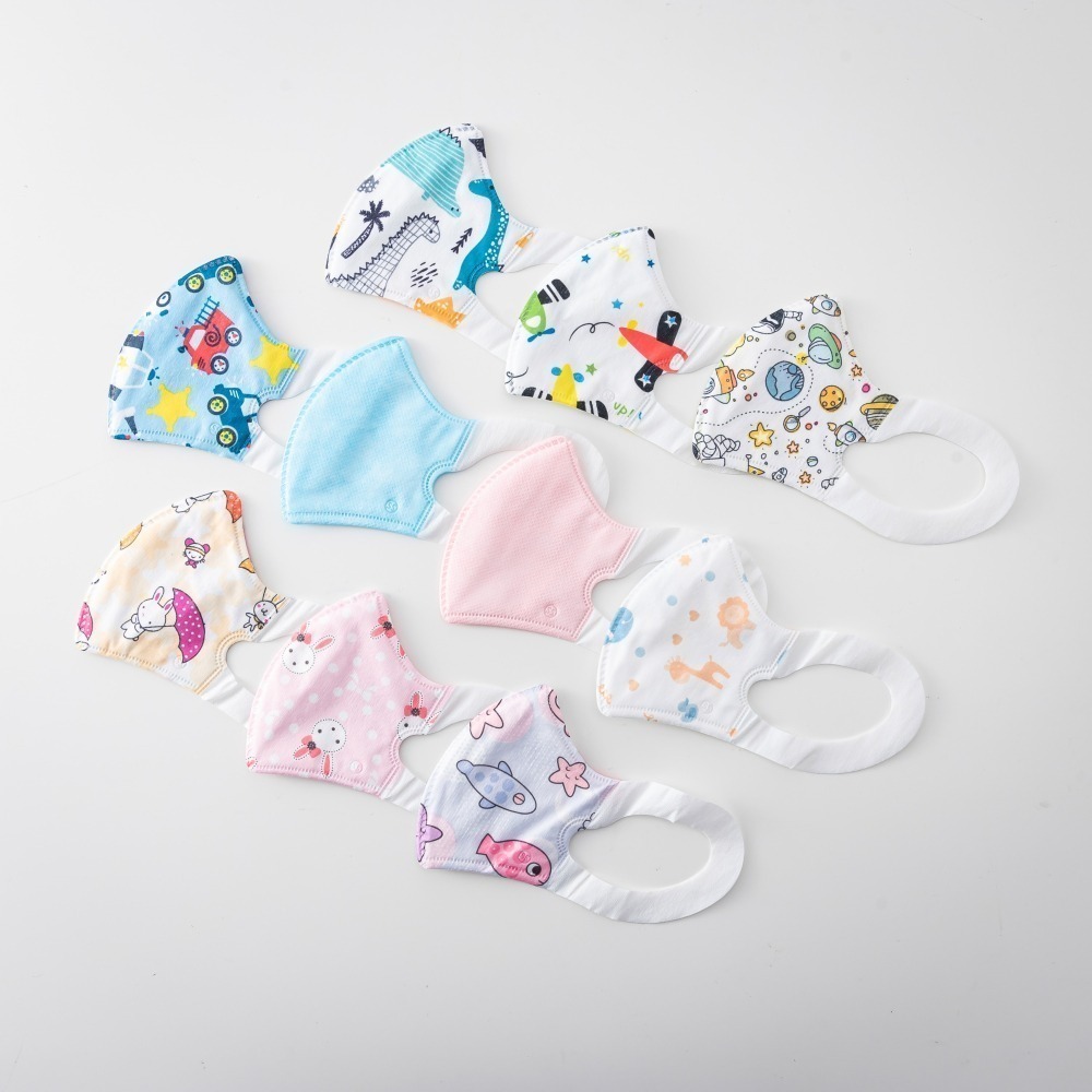YSH益勝軒-幼幼3D立體醫療口罩 50入/盒(10cm x 14.5cm(±0.5CM)超取限12盒❤️ㄚ比小鼻❤️-細節圖3