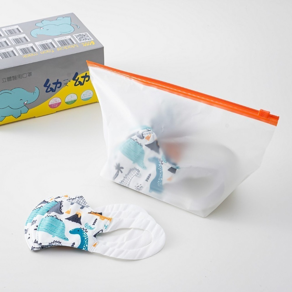 YSH益勝軒-幼幼3D立體醫療口罩 50入/盒(10cm x 14.5cm(±0.5CM)超取限12盒❤️ㄚ比小鼻❤️-規格圖3