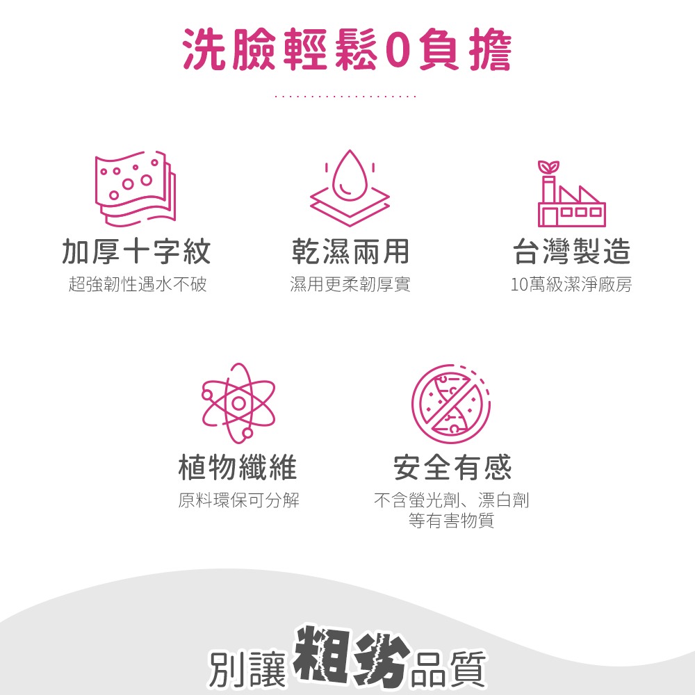 AliSHA 丸三純棉親膚加厚洗臉巾 ❤️ㄚ比小鼻❤️(現貨)-細節圖5