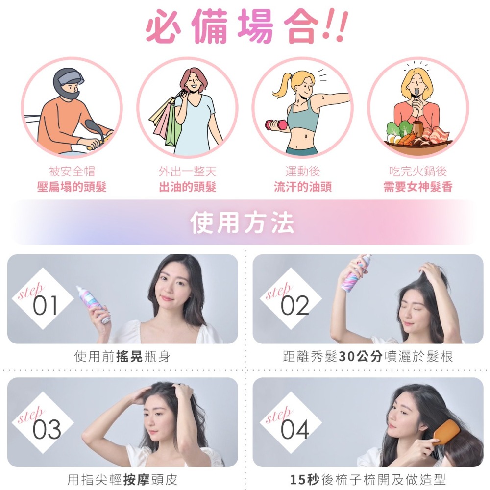 AliSHA 妍樂羋 限定版三麗鷗聯名乾洗髮噴霧 頭髮乾洗劑220ml 乾洗髮／乾洗頭 (現貨)❤️ㄚ比小鼻❤️-細節圖8