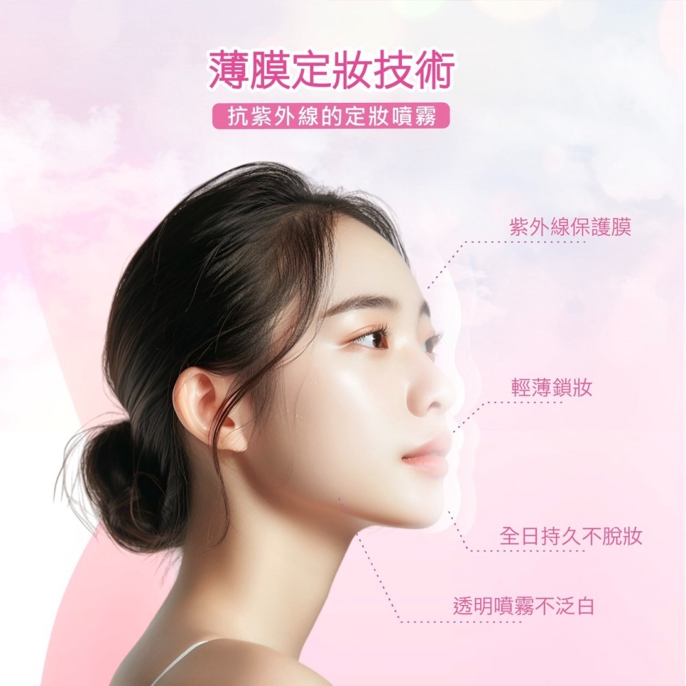 AliSHA AIRYLOCK防曬定妝噴霧 (現貨)❤️ㄚ比小鼻❤️-細節圖5