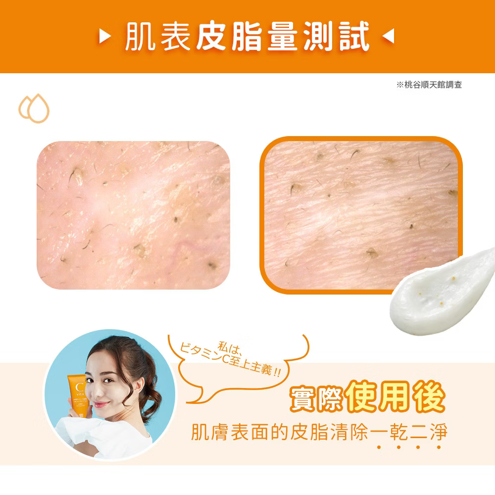 Meishoku 明色 維他命Cvita美白洗面乳100g ❤️ㄚ比小鼻❤️(現貨)-細節圖5
