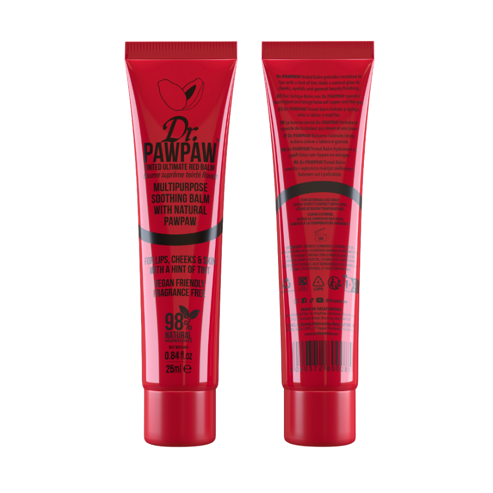 Dr.PAWPAW 熱戀紅潤色霜25ml 英國木瓜霜 自然紅潤 小巧輕盈 多用途保養 (現貨) ❤️ㄚ比小鼻❤️-細節圖7