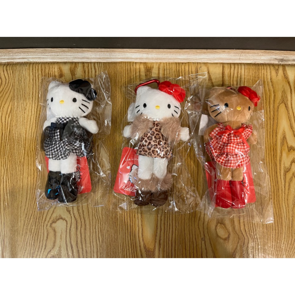 咩咩小屋 Hello Kitty 長腿絨毛限量登場 牛仔裙款 紗裙款 豹紋款 蛋糕裙款-細節圖2