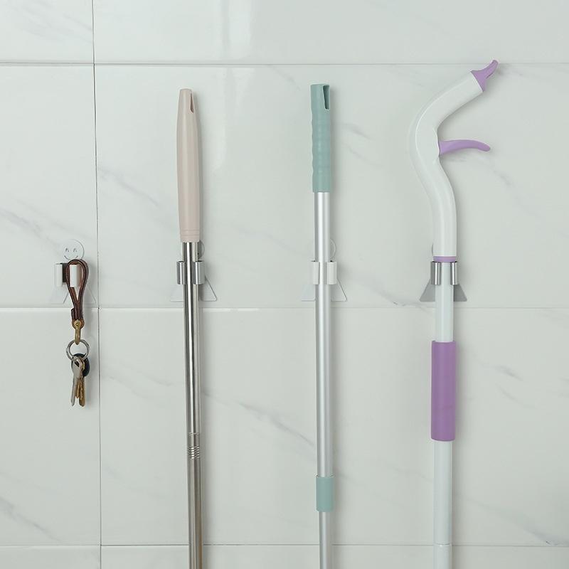 【食玩烘焙】💖現貨附發票💖『浴廁掛勾』 拖把夾 掛勾 拖把掛勾 掃把掛勾 收納掛勾 掛勾-細節圖6