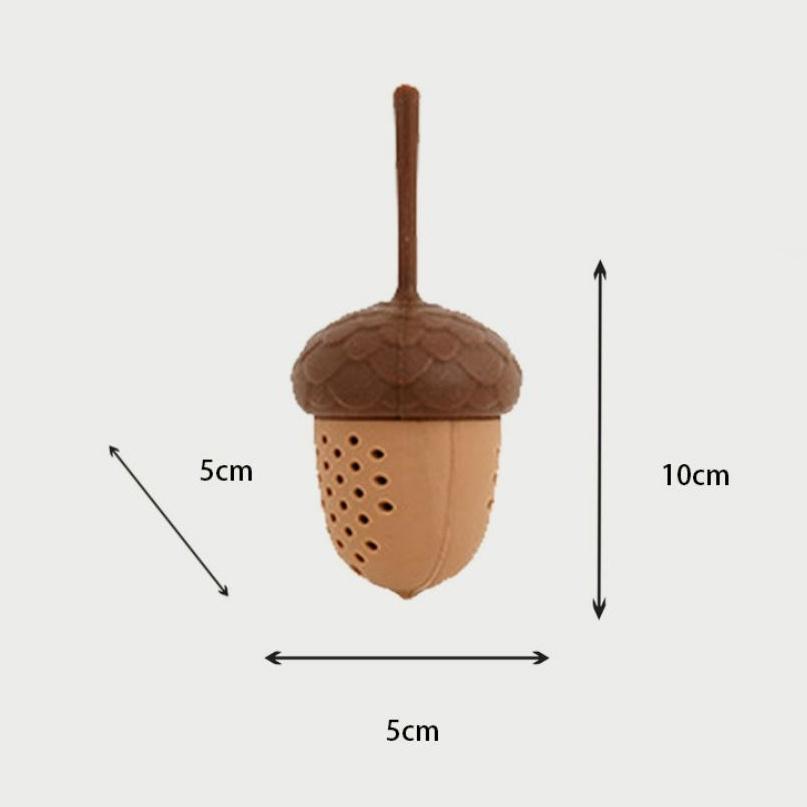 【食玩烘焙】💖現貨附發票💖『松果矽膠茶包器』 屋形茶包 茶隔調味球 茶漏 茶葉味寶-細節圖2