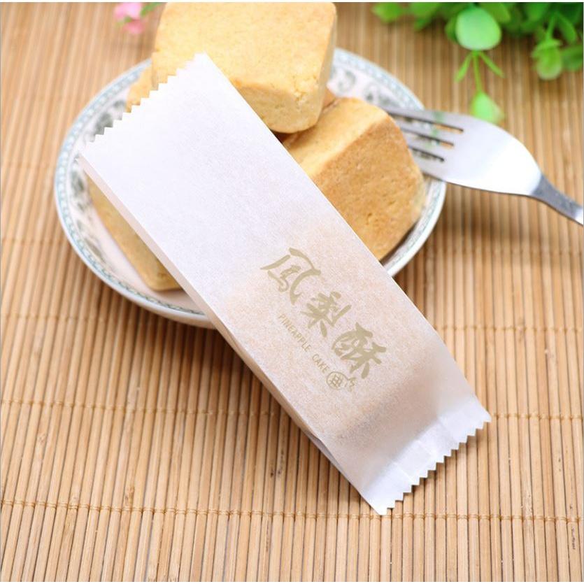 【食玩烘焙】💖現貨附發票💖『100入鳳梨酥包裝袋』 鳳梨酥袋 鳳梨酥包裝 包裝袋-細節圖2